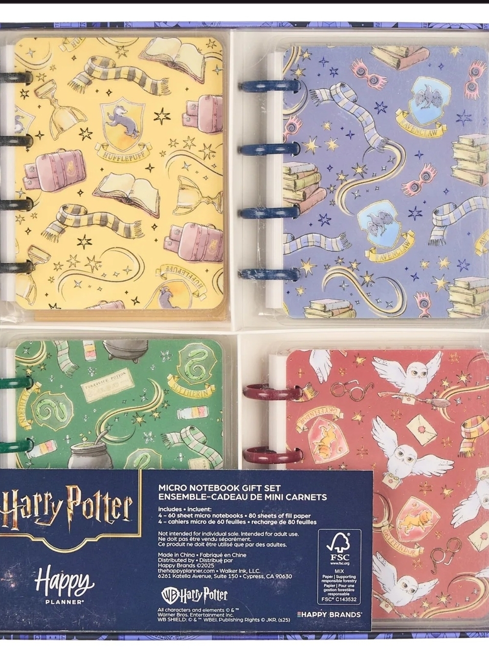 *NEW* Harry Potter Micro Notebook Gift Set
